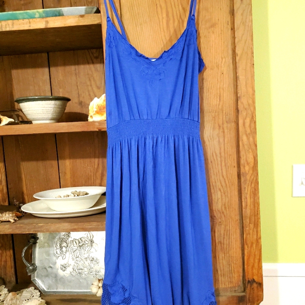Delia's Junior's XS Indigo Blue Tank Dress